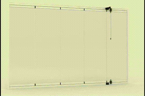Slide and turn glazing system