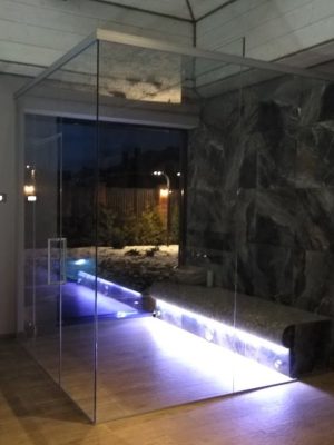 Hamam glass cabine box
