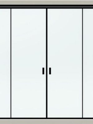 Scheme Sliding Telescopic Doors Glass Magic