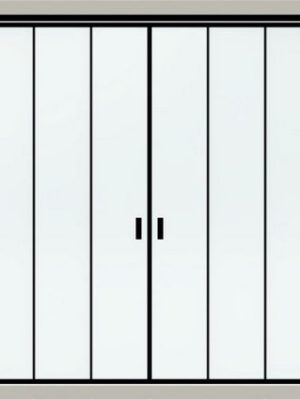 Scheme Sliding Telescopic Doors Glass Magic